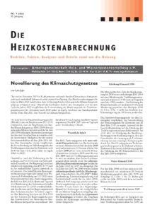 Vorschaubild der Heizkostenabrechnung der ARGE HeiWaKo